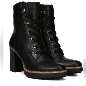 Naturalizer Black Callie Lace-Up Bootie Size 9.5